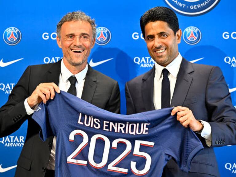 Luis Enrique fue presentado como nuevo director técnico del PSG