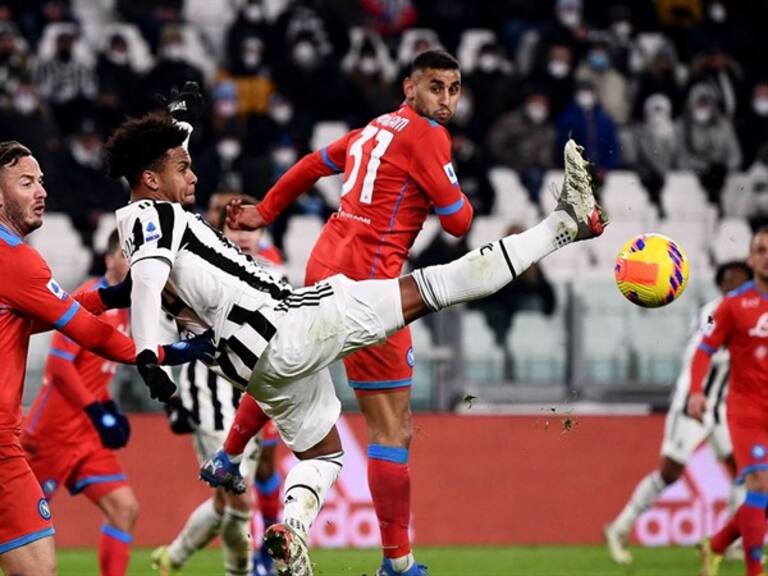 Napoli no pudo en casa de la Juventus. Foto: getty