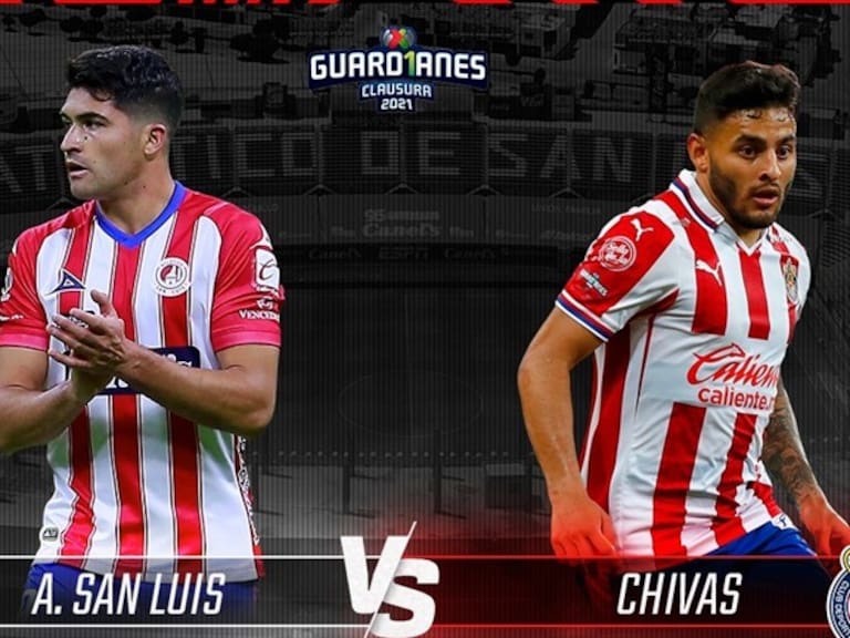 San Luis vs Chivas. Foto: Wdeportes