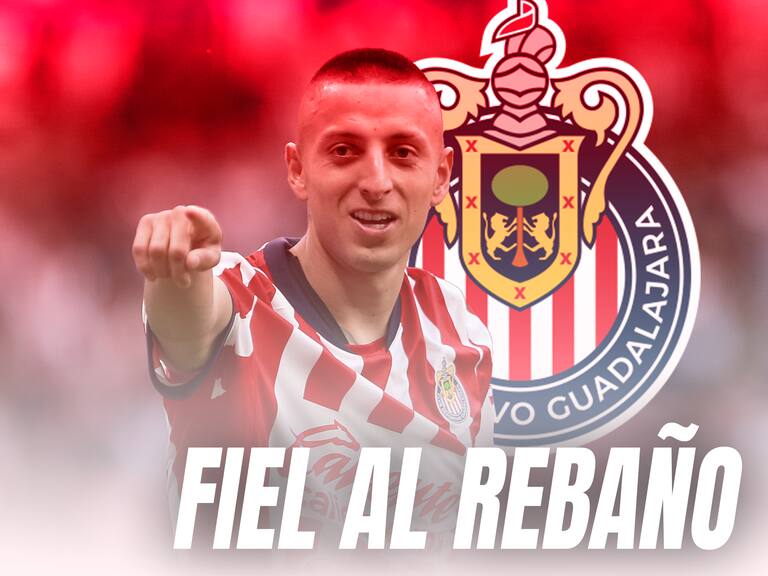 Roberto Alvarado renovó con Chivas y le cierra la puerta al Flamengo