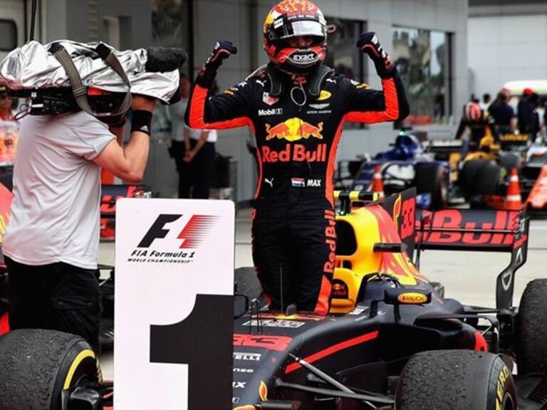 Max Verstappen al término de la carrera. Foto: Twitter