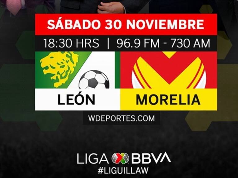 León vs Morelia. Foto: