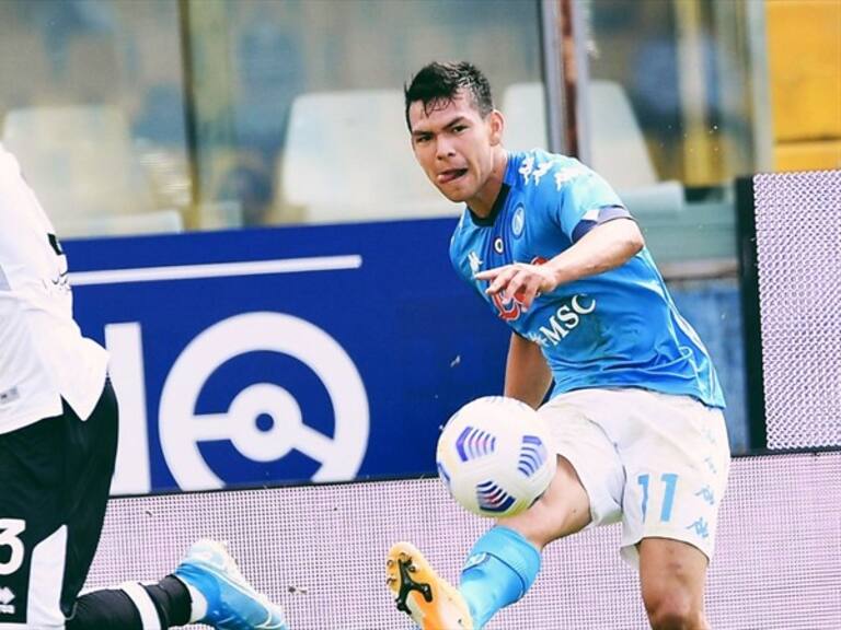 Hirving 'Chucky' Lozano Napoli. Foto: Getty Images
