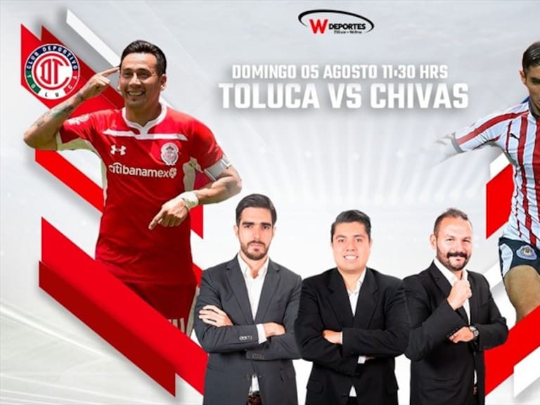 Toluca VS Chivas. Foto: