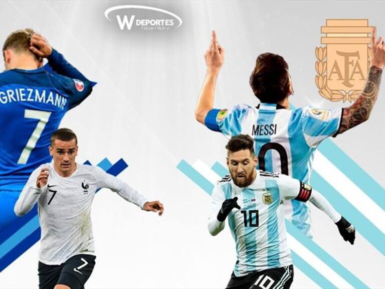Francia vs Argentina . Foto: W Deportes