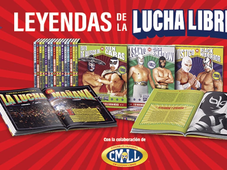 Leyendas de Lucha Libre libro histórico