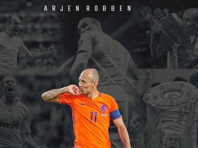 Arjen Robben le dice adiós a las canchas