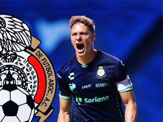 Julio Furch levanta la mano para jugar con la Selección Mexicana