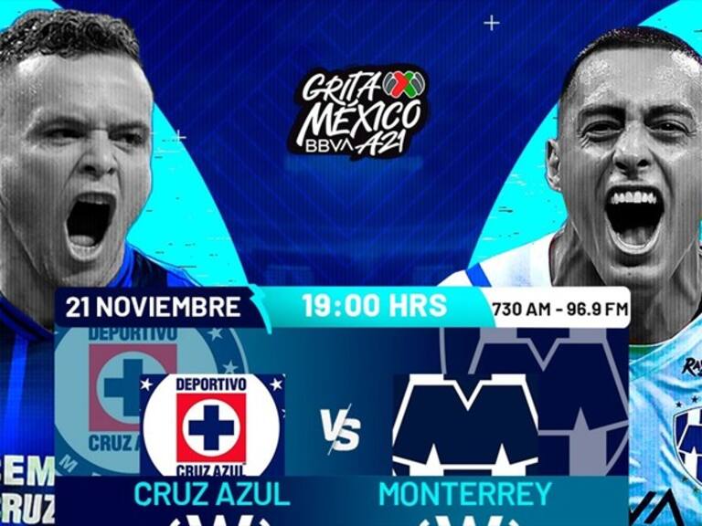 Cruz Azul vs Rayados . Foto: wdeportes