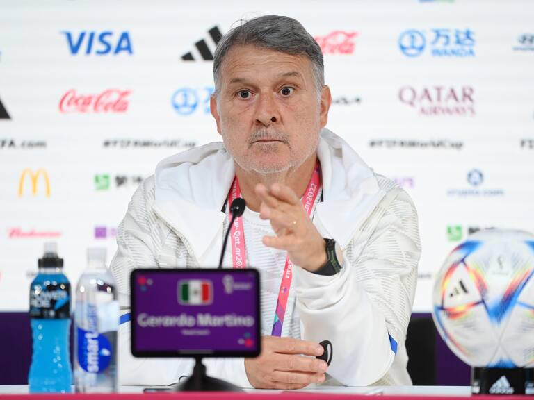 Gerardo Martino se enojó con reportero en conferencia de prensa.