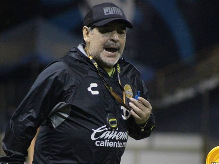 Diego Maradona. Foto: Dorados