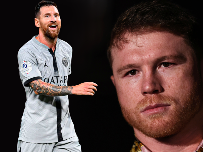 Canelo ganará más dinero, solo por subir al ring contra GGG, que Messi en todo el año con el PSG
