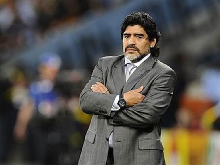 Diego Armando Maradona. Foto: W Deportes