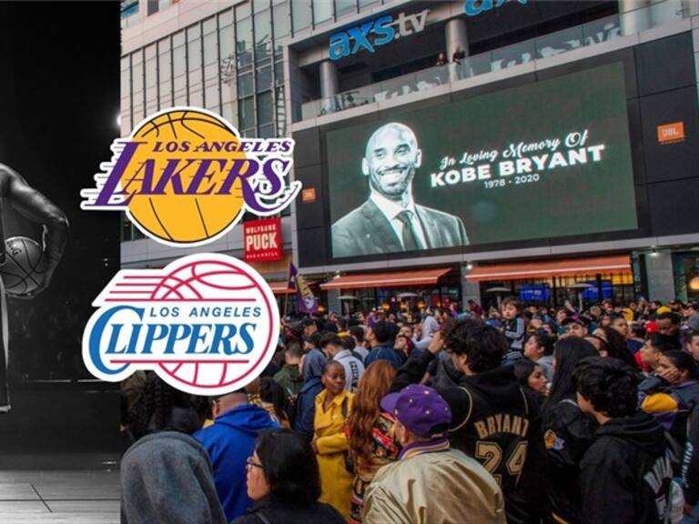 Lakers vs Clippers en Staples Center pospuesto por la muerte de Kobe Bryant. Foto: Getty Images / W Deportes