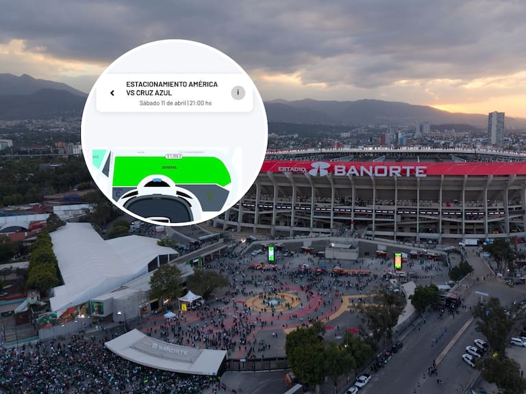 Estadio Banorte estacionamiento elevado de precio