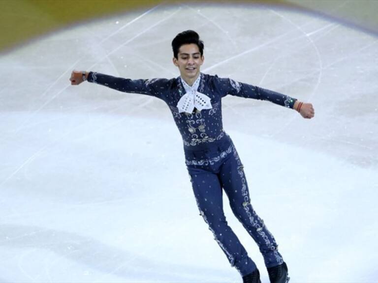 El patinador mexicano busca hacer historia en Beijing 2022. Foto: getty