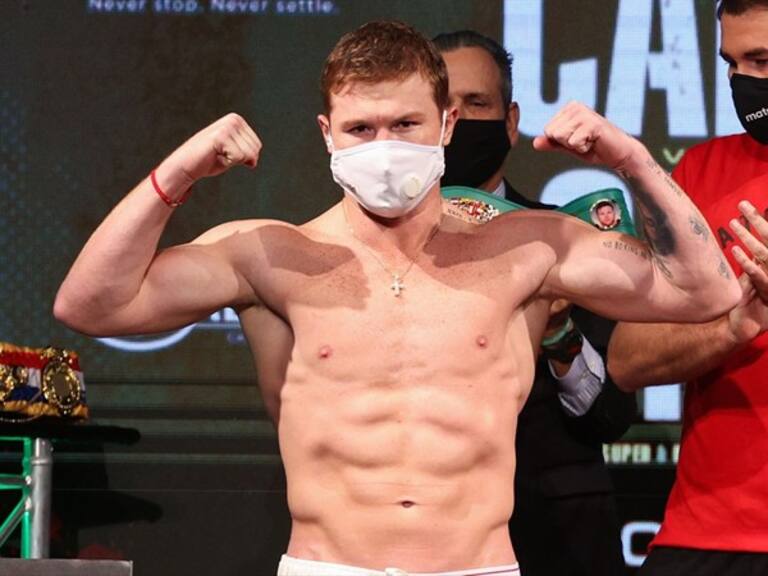 Saúl el Canelo Álvarez. Foto: Getty Images