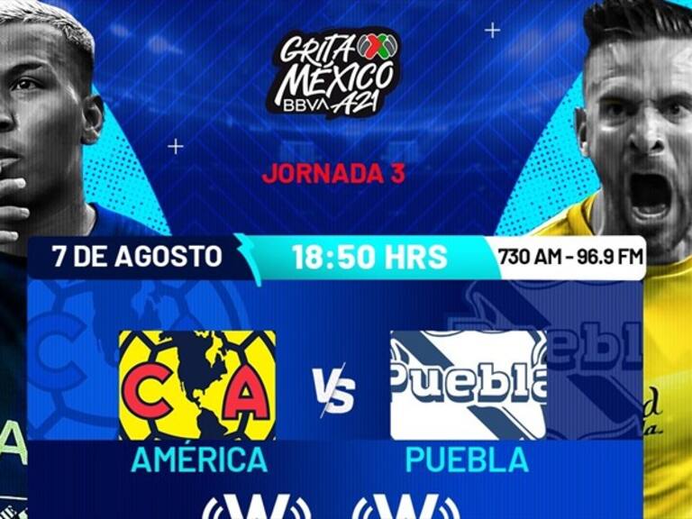 América vs Puebla . Foto: wdeportes