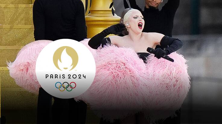Lady Gaga deslumbra al cantar en francés dentro de la inauguración de Juegos Olímpicos de París 2024