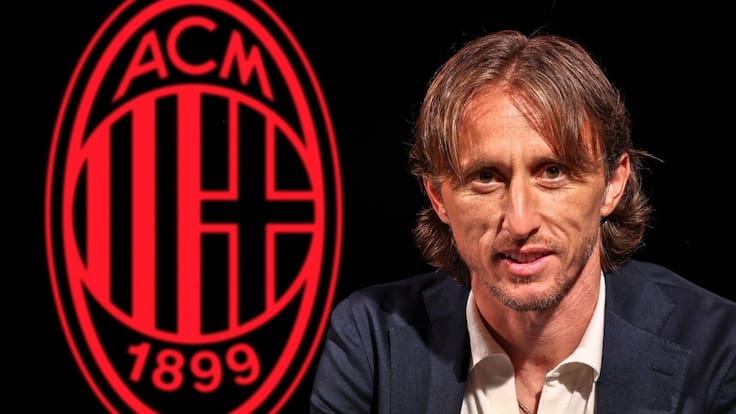 Luka Modric es nuevo jugador del Milan; será compañero de Santi Giménez