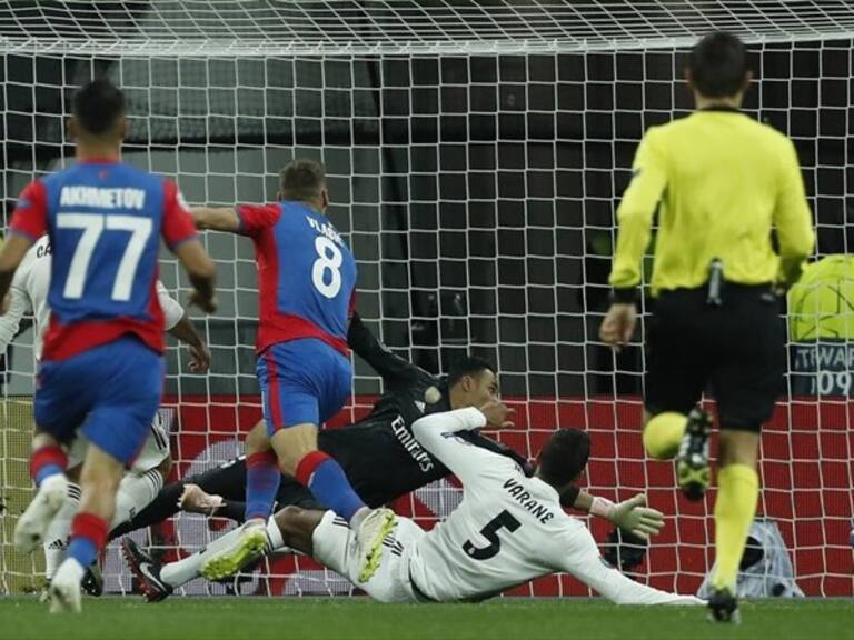El CSKA de Moscú vence al Real Madrid 1-0. Foto: W Deportes