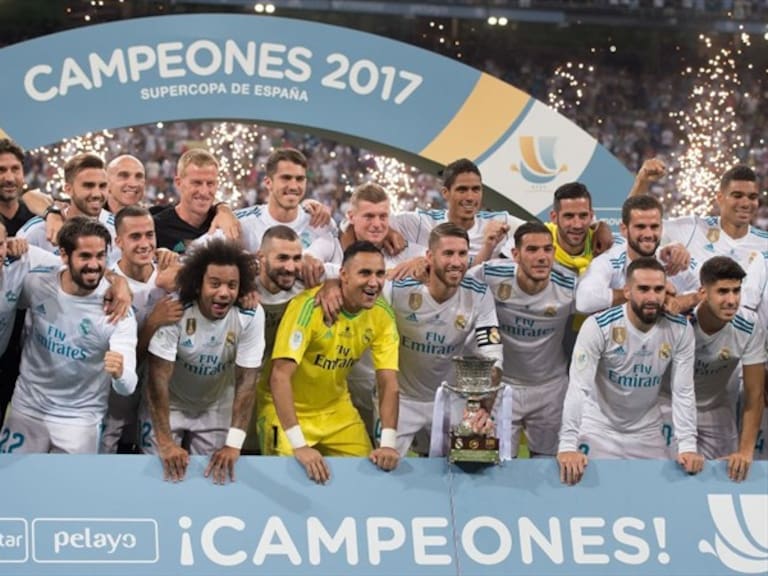 Equipo de Real Madrid Campeón. Foto: Getty Images