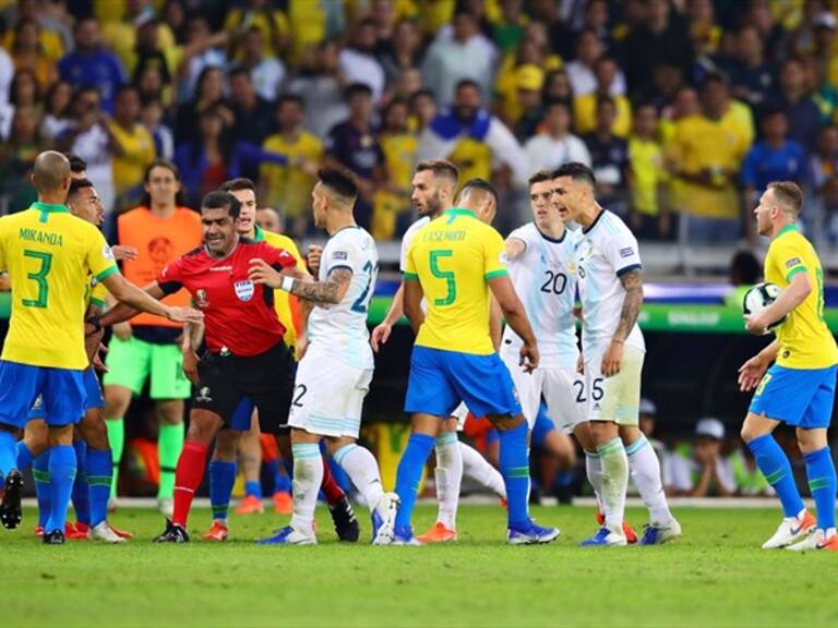 Argentina vs Brasil. Foto: GettyImages
