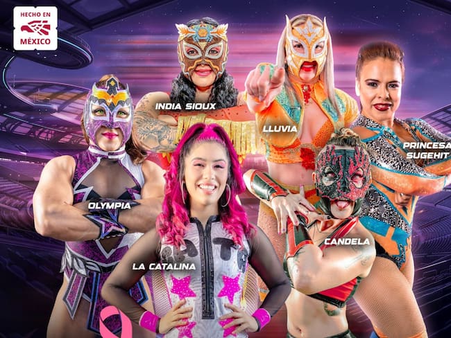 Mes de las Amazonas: CMLL inicia la eliminatoria del Campeonato Universal 2025 en la Arena México