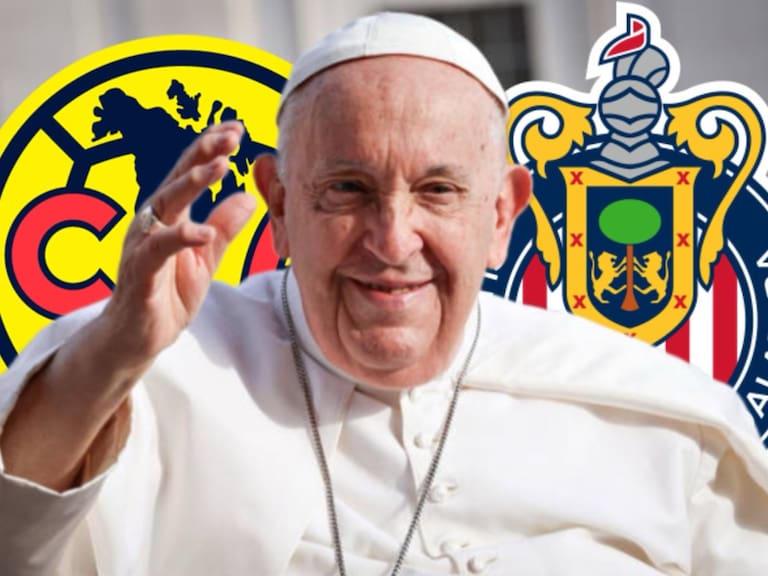 Papa Francisco y sus momentos memorables en la Liga MX: Felicitó al América y recibió una playera y carta de Chivas