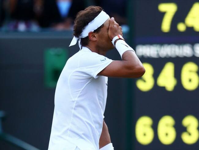 Cayó un gigante en Wimbledon