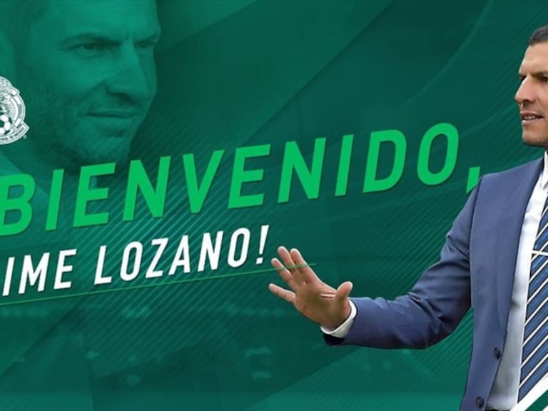 Jaime Lozano es el nuevo entrenador del Tricolor Sub-23 . Foto: Twiiter, @miseleccionmx