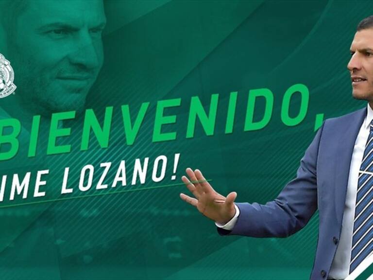 Jaime Lozano es el nuevo entrenador del Tricolor Sub-23 . Foto: Twiiter, @miseleccionmx