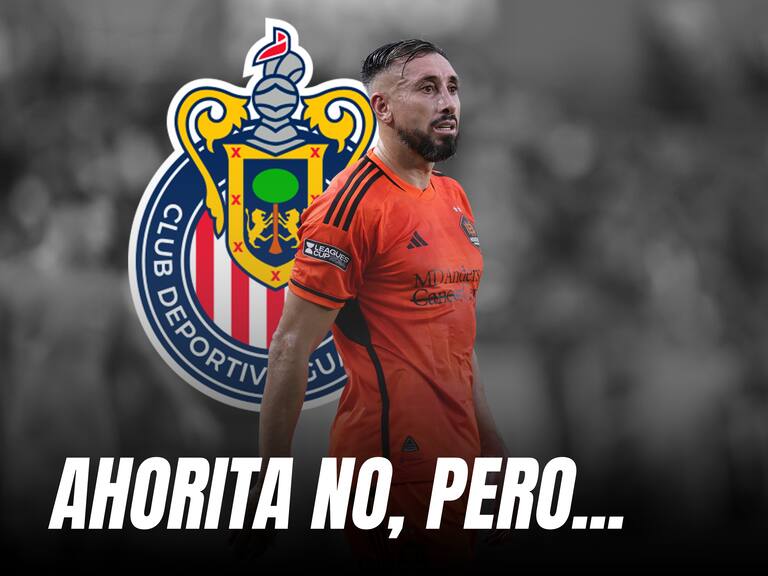 Héctor Herrera ilusiona a Chivas