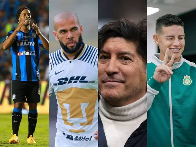 Figuras internacionales que han jugado en la Liga MX