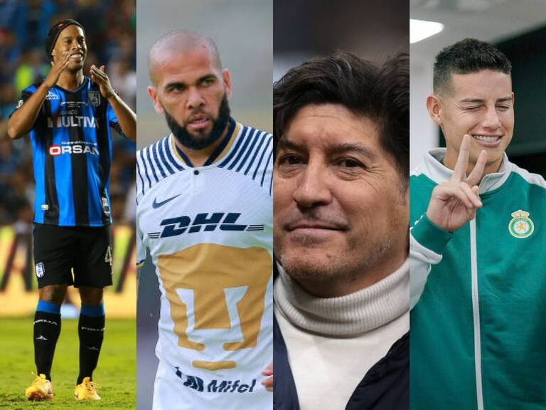 Figuras internacionales que han jugado en la Liga MX