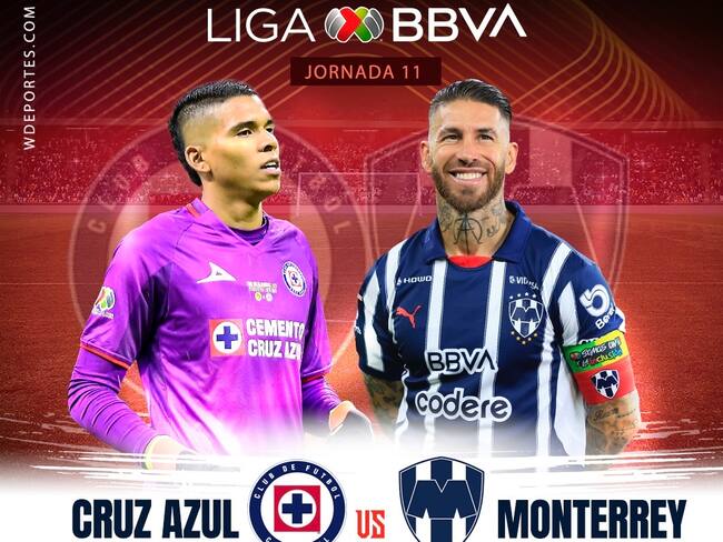 Cruz Azul vs Monterrey: EN VIVO, dónde, cuándo y a qué hora ver el juego de la Jornada 11 del Clausura 2025
