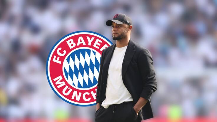 Vincent Kompany es nuevo director técnico del Bayern Munich hasta 2027