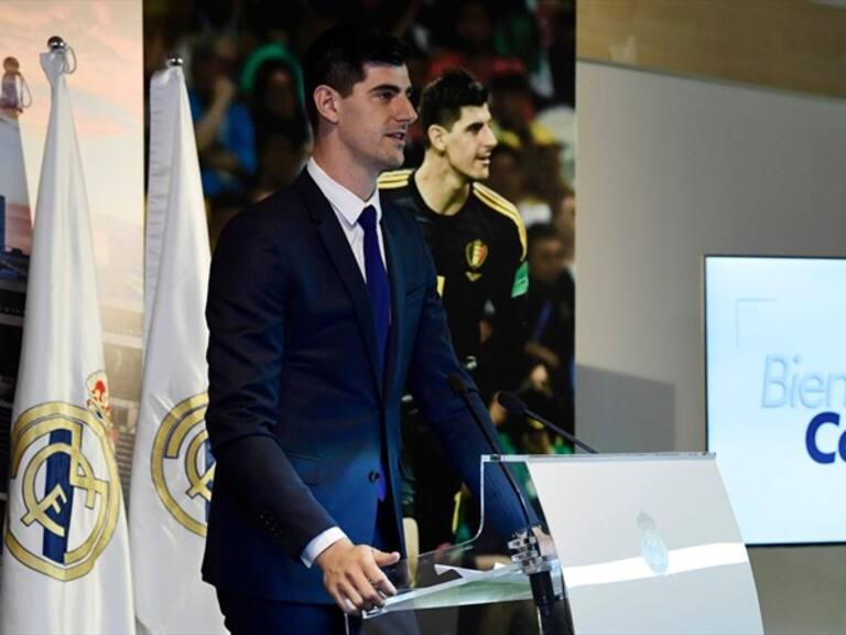 Thibout Courtois inició su nueva etapa en el Real Madrid