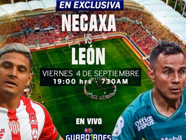 Necaxa vs León. Foto: W Deportes