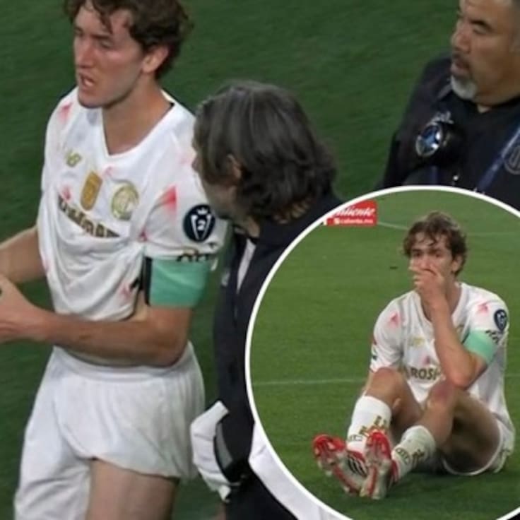 Marcel Ruiz sufre lesión con Toluca, y sale del campo en Concachampions: ¡Un lesionado más!