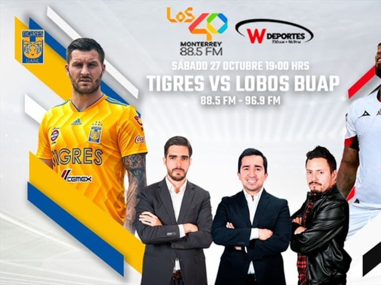 Tigres vs Lobos BUAP . Foto: W Deportes