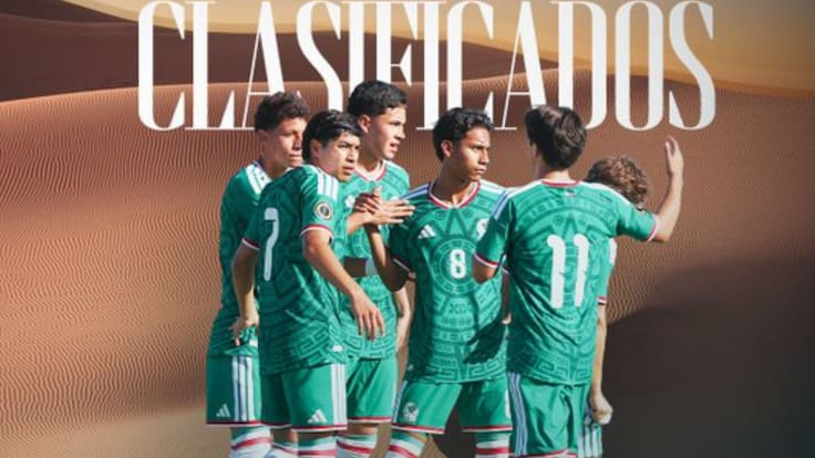 Selección Mexicana Sub-17 clasifica al Mundial de Qatar 2026 tras vencer a Trinidad y Tobago