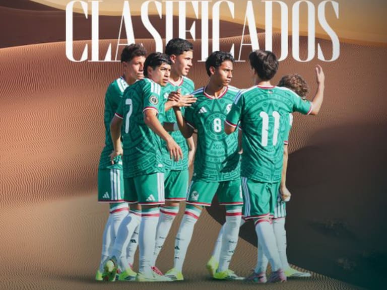 Selección Mexicana Sub-17 clasifica al Mundial de Qatar 2026 tras vencer a Trinidad y Tobago
