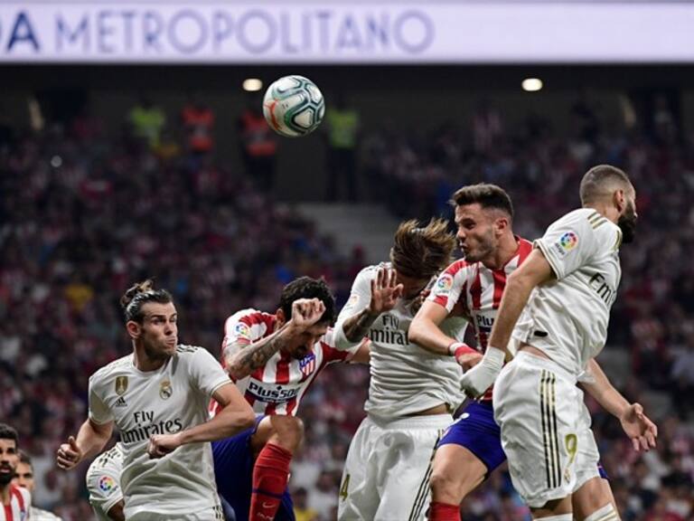 Atlético vs Real Madrid. Foto: GettyImages