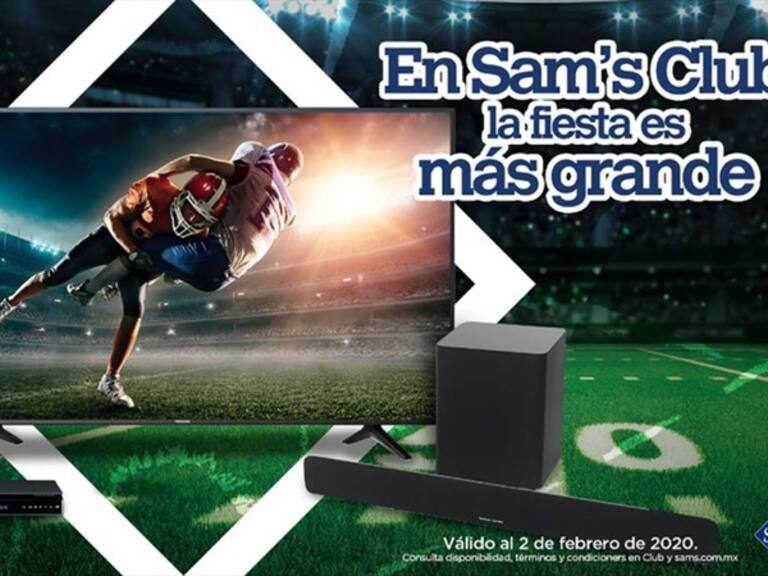 Sam´s Club te lleva a la final del Futbol Americano . Foto: Sam´s Club