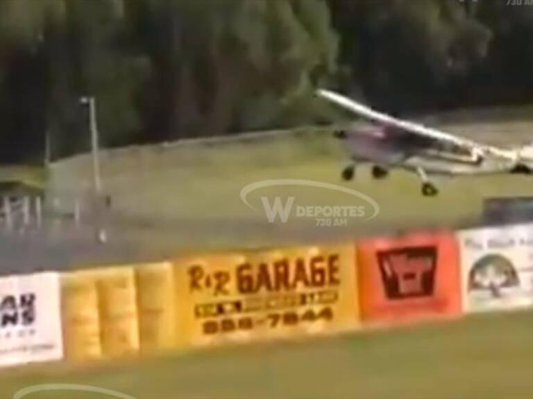Avioneta . Foto: W Deportes
