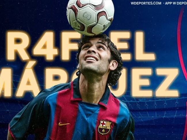 Se cumplen 17 años del debut de Rafa Márquez con el Barcelona