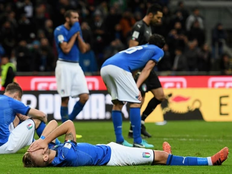 Italia es el único campeón del mundo que no estará en Rusia 2018. Foto: Getty Images