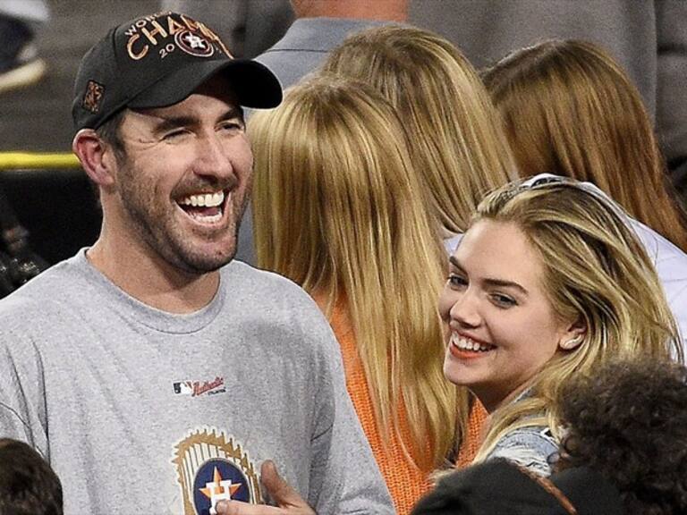 Verlander y Kate Upton. Foto: