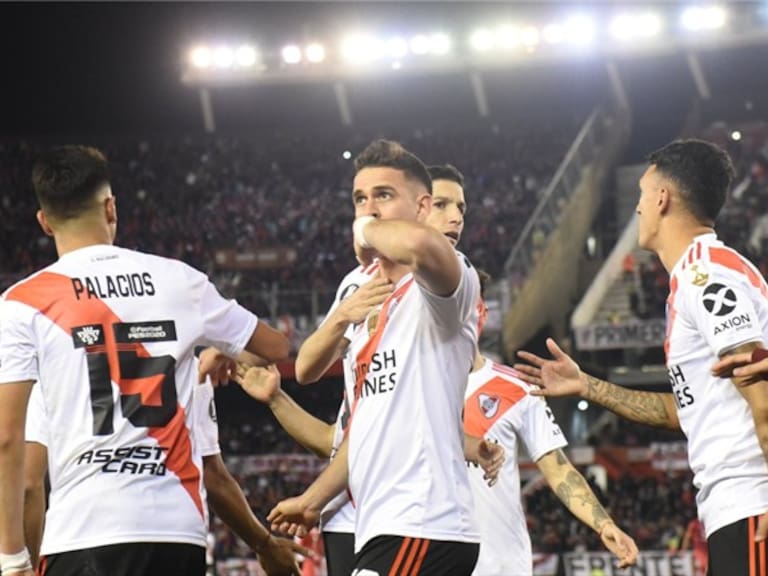 River Plate en Libertadores. Foto: twitter @RiverPlate